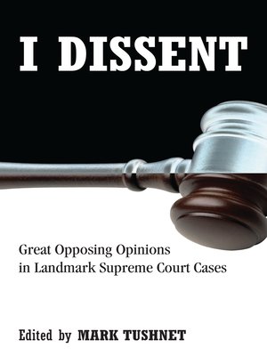 cover image of I Dissent